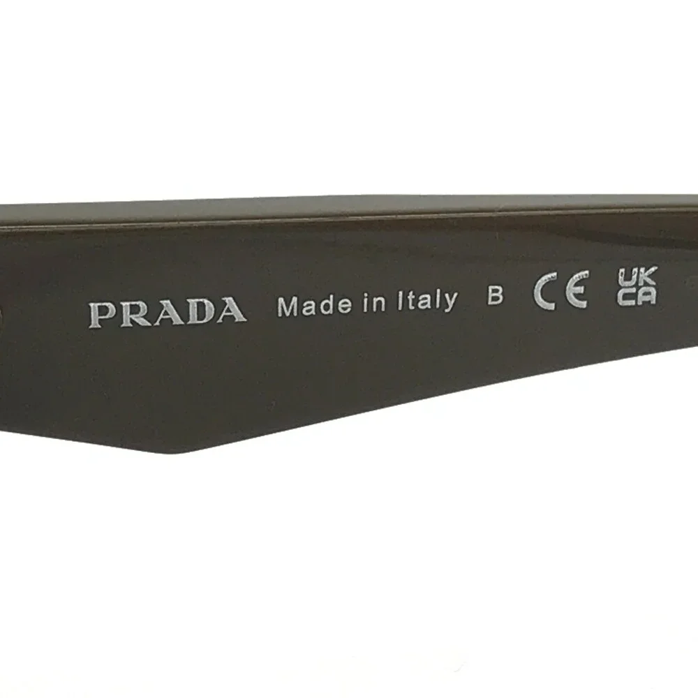 Prada Eyeglasses Frames VPR20Z 15L-1O1 Dark Brown Butterfly Full Rim 52-17-145